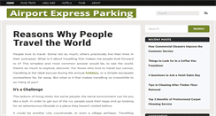 Desktop Screenshot of airportexpressparking.com